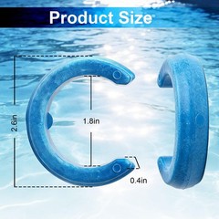 Pool Cleaner Hose Weights – 12 PCS Compatible with Popular Models