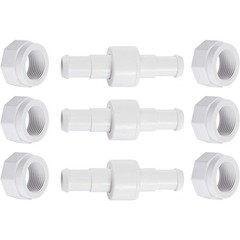 D20 Hose Swivel w/ D15 Nut Replacement Fits 180 280 380 Pool Cleaner Parts USNew