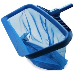 20&Prime; Pool Skimmer Net – Heavy-Duty Deep Bag Leaf Rake