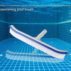 18-inch US Pool Brush, Aluminum Handle, Wire Bristles, for Cleaning and Sc…