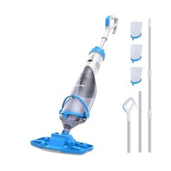 BIELMEIER Handheld Pool Vacuum with Telescopic Pole, Updated Swimming Pool Cl…