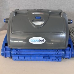 Aquabot Rapids 1500 Automatic Robotic Pool Cleaner w/ Caddy & Swivel Cable