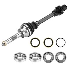 Front CV Axle & Wheel Bearing Kit for Polaris 2000-2002 1*Front Axle+bearings