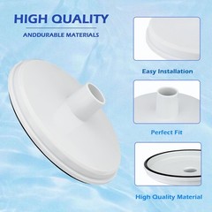 Pool Skimmer Vacuum Plate Adapter for Hayward SP1082, SP1084, SP1085, SP1075