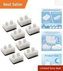 8-Pack Replacement Pod Shoes for Hayward Navigator Pool Vac – Durable Polymer