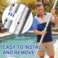 Hook for All Robotic Pool Cleaner with Swimming Pool Pole, Accessories Hook C…