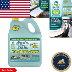 Total Outdoor Cleaner Concentrate – Cleans Wood, Concrete, Vinyl & More, 1 Gal