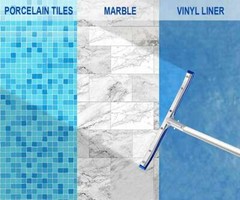 Premium Aluminium Swimming Pool Cleaning Brush Head Heavy Duty Wall Floor In USA