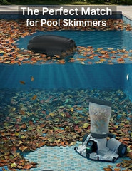 Heavy-Duty Automatic Leaf Robotic Pool Vacuum for Inground & Aboveground Pools