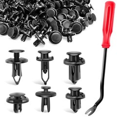 Car Retainer For GM Ford Toyota Honda Chrysler – 120 Clips 6.3mm 8mm 9mm 10mm