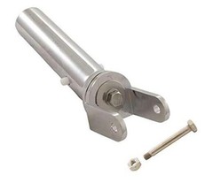 Swimming Pool Chrome Plated Metal Swivel Vacuum Head Handle with Stainless