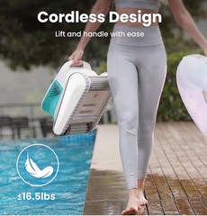 NIB Chasing Hydro 3 Cordless Pool Cleaner 200 mins Runtime Robot Vacuum Inground