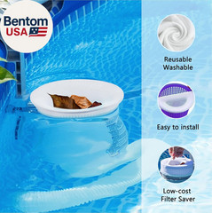 40 Pack Pool Skimmer Socks for Filters Baskets/Hot Tub Filter, Works Perfect wit