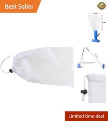 Pool Spa Jet Vacuum Fine Mesh Bag Replacement for In-ground/Above-Ground Pool…