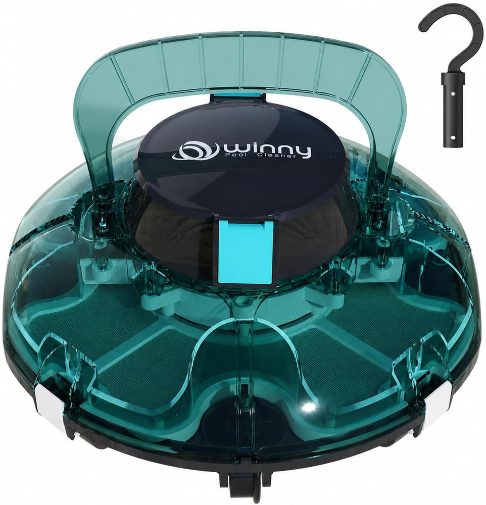 (2026 Upgrade) Cordless Pool Vacuum for above Ground Pool, Automatic Pool Cleane