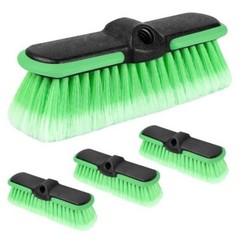 Car Wash Brush Head 10&Prime;, Soft Bristle Car Cleaning Brush Srub Brush 4 Pack