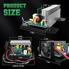 RV WF-8955-MBA 55 Amp Converter – wf-8955an Power Wf-8955-Mba Lead Acid Battery