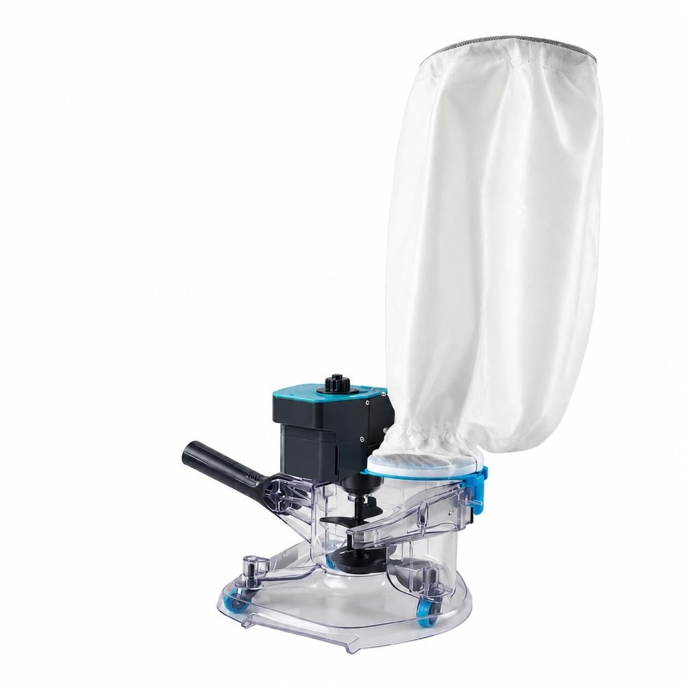 Cordless Pool Leaf Vacuum Cleaner with Dual Filter Bags for Above Ground & In…