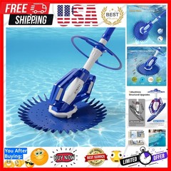 Pool Vacuum Cleaner Automatic Sweeper Swimming Pool Creepy Crawler Vacuum wit…