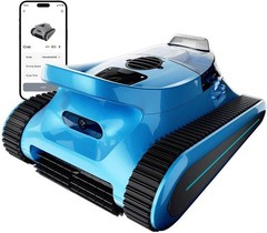 SEAUTO Cordless Robotic Pool Cleaner Wall & Waterline Climbing 180mins Runtime