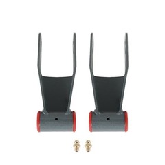 2 Inch Rear Lowering Drop Shackles Kit Replacement for Ford F150 2WD 4WD 1997