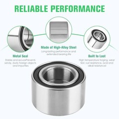 Rear CV Axles & Wheel Bearing Kit For Polaris 4×4 2006 2*Rear Axles+bearings