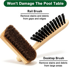 8 Pcs Pool Table Cleaning Kit Powerful Cleaner Quickly Breaks down Chalk Stains