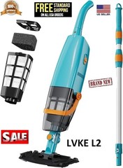 Pool Vacuum Cleaner Cordless Handheld above Ground powerful with Telescopic Pole
