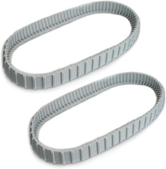 Calvana (2 Pack) Replacement Gray Tracks for Maytronics Dolphin Robotic Pool Cle