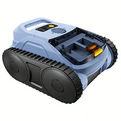 SAT 25 Cordless Robotic Pool Vacuum, Pool Cleaner with Track Drive 120W Motor