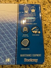 Bestway 58234 Above Ground Pool Cleaning Maintenance Accessories Set Kit