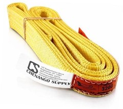 DD Sling 1 Inch x 6 Foot Nylon Lifting Sling – USA Made, 3,200 lb Vertical,