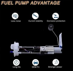 Electric Fuel Pump Assembly with Tank Seal Replacement for Polaris GEM 2521307