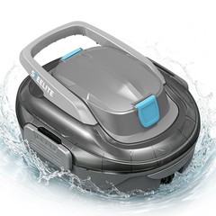 Steelite Cordless Robotic Pool Cleaner Lasts 120 Mins for Pools Up to 1076 Sq.Ft