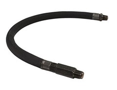 92796 Leader Hose 24&Prime; With Check Valve Black 1/4&Prime; M to 1/4&Prime; M