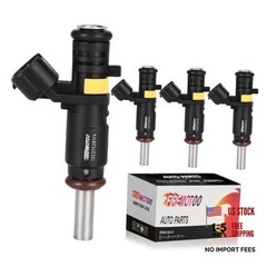 Fuel Injectors Pack of 4 6 Holes Compatible with Mini Cooper Base 1.6L 2007