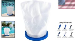 Reusable Sand & Silt Filter Bag for Pool Vacuums – Universal Compatibility