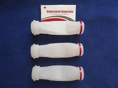 3PK Diaphragm W/ Ring Replace W69698, W81600, W81710 Fits Baracuda G3 G4 Cleaner