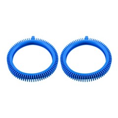 2Pack Pool Cleaner Front Tires with Super Hump Rubber 896584000-143 Blue