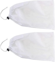 Portable Debris Collection Mesh Bags for Mini Jet Vacuum Pool Cleaners – 2 Pack