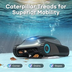 Aiper Scuba S1 Wall Climbing Robotic Pool Cleaner for In-Ground Pools