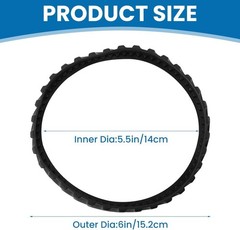 2 Pool Cleaner Tire Track For Zodiac MX8 MX6 Heavy Duty Rubber Exact Wheel Belts
