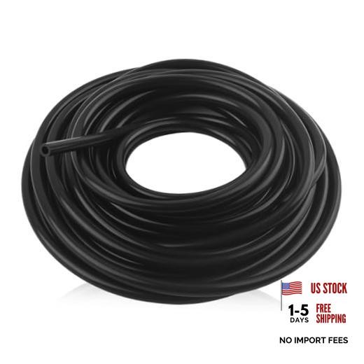 16.4Ft Automotive Vacuum Hose,Cuttable Vacuum Lines Automotive Hoses OD 5mm