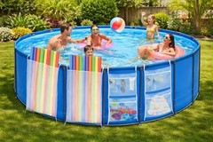 Poolside Pool Float Storage!-Pack Pool Mesh Storage Bags for Pool 6
