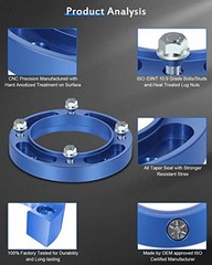 2PCS 4 lug Wheel Spacers 1&Prime; 4x156mm to 4x156mm fits for Polaris Sportsman 2pcs