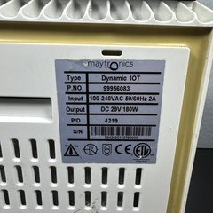 Please Read!!!Dolphin Maytronics OEM Power Supply No Power Cord Powers On FPOR