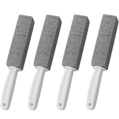 4 Pack Toilet Pumice Stone with Handle Pumice Stone Toilet Bowl Cleaner Pumic…