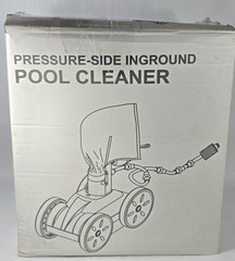 MAKHOON MPC2 Pressure Side Inground Pool Cleaner 4 Wheel *Has Some Scratches*