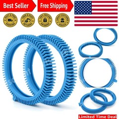 2-Pack Blue Front Tire Kit for Hayward Pool Cleaner – Super Hump