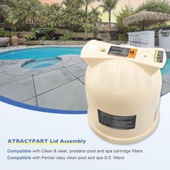 ATRACYPART Pool Filter Lid Replacement for Pentair Clean & Clear CC150 CC75